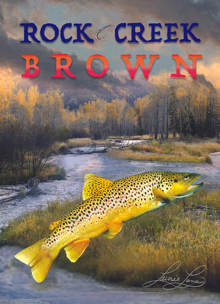 Montana's Four Rivers & Trout 5x7 art prints