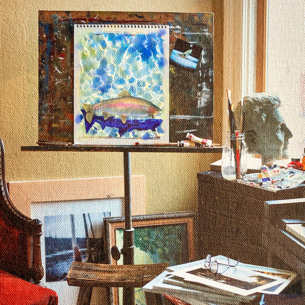 The Artist & Rainbow Trout