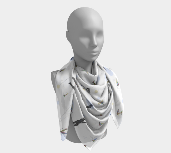 Fly Dance Silk Scarf