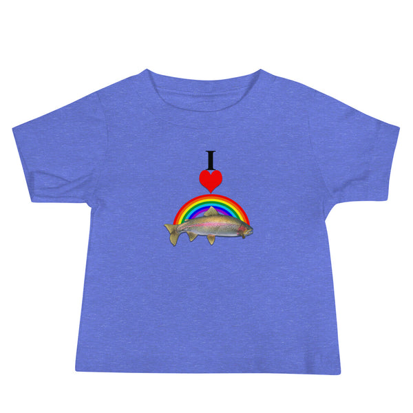 I heart rainbow trout and babies!