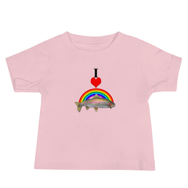 I heart rainbow trout and babies!