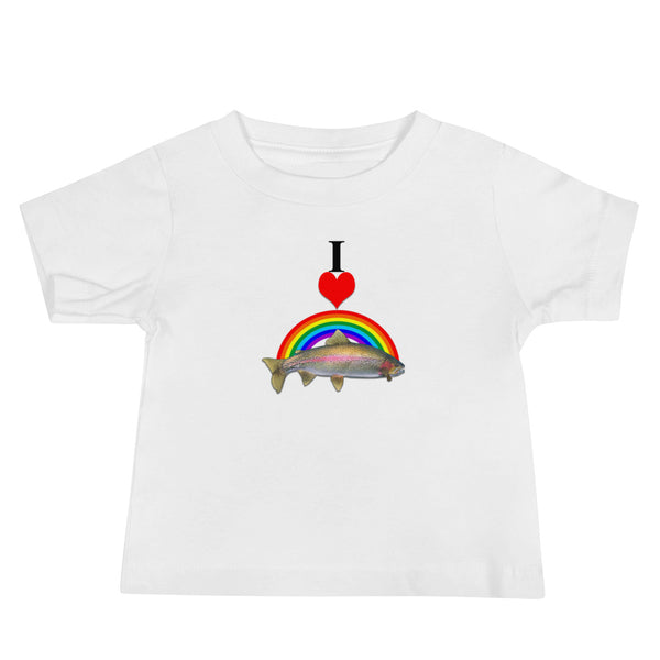 I heart rainbow trout and babies!