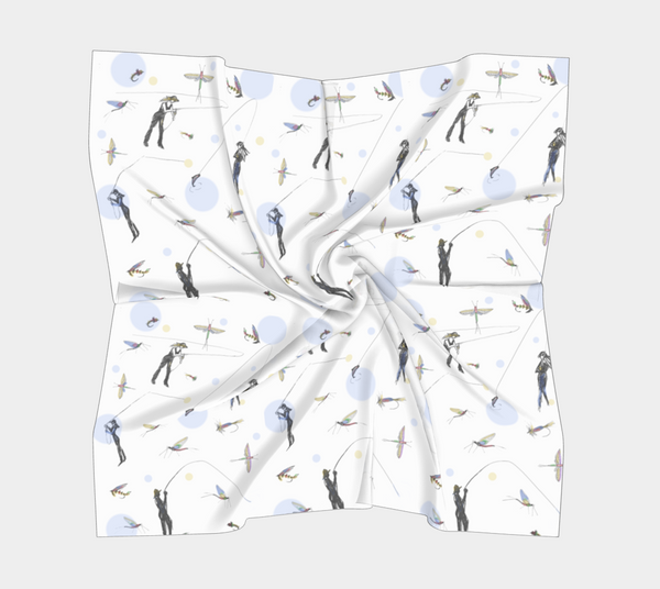 Fly Dance Silk Scarf