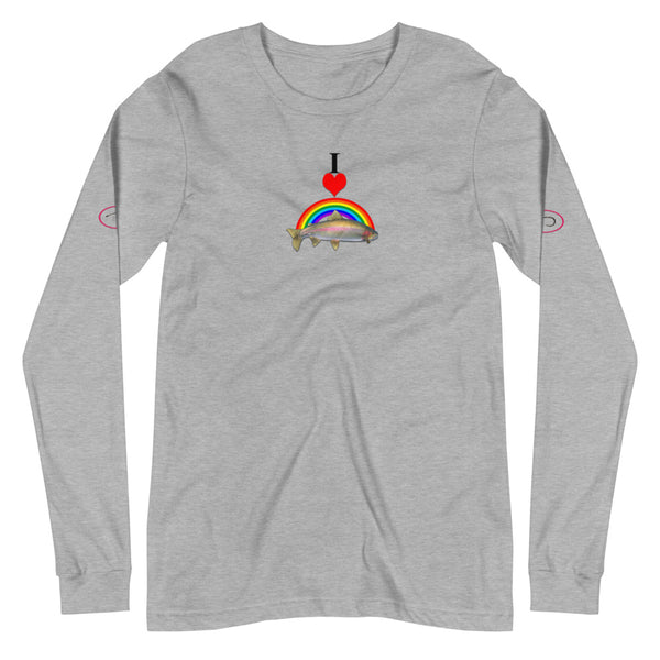 I Heart Rainbow Trout Long Sleeve Tee