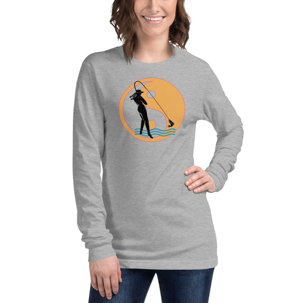 Yin Yang Fly Gal Long Sleeve Tee