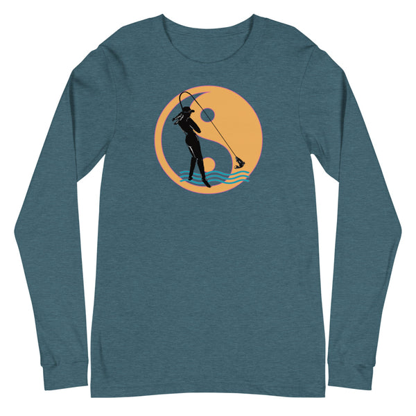 Yin Yang Fly Gal Long Sleeve Tee