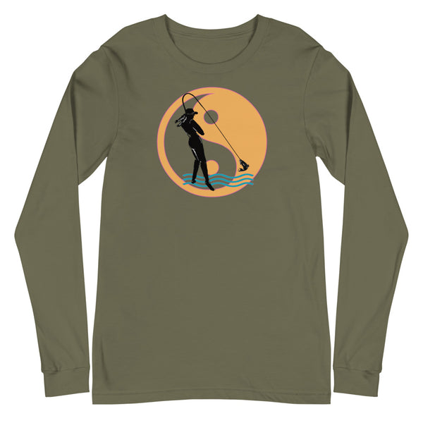 Yin Yang Fly Gal Long Sleeve Tee
