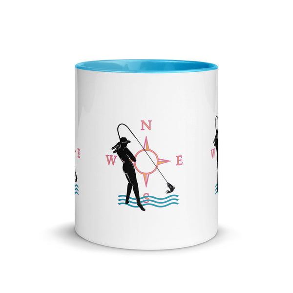 Fly Gal Mug with Color Inside