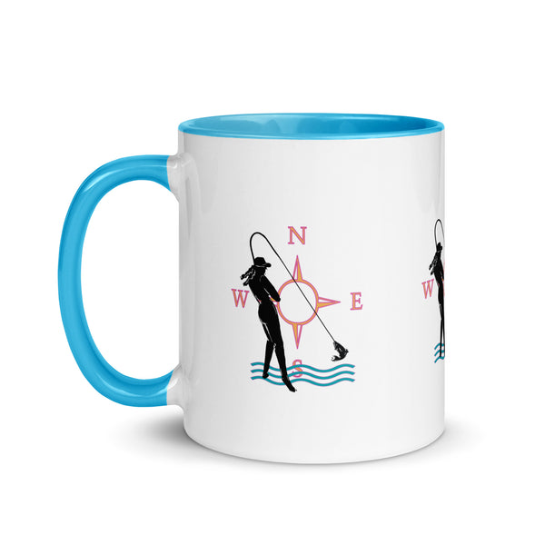 Fly Gal Mug with Color Inside