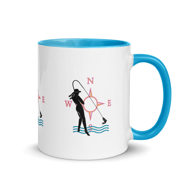 Fly Gal Mug with Color Inside