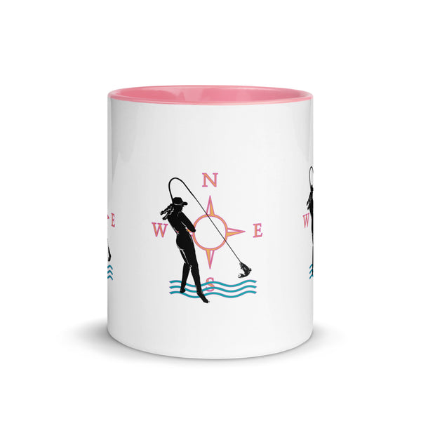 Fly Gal Mug with Color Inside