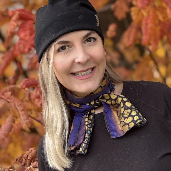 Silk Brookie Long Scarf