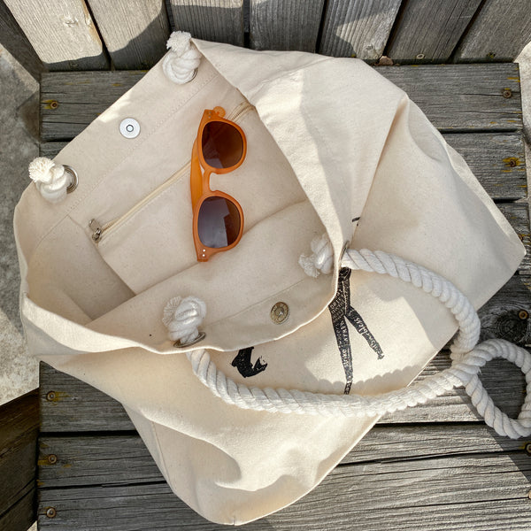 Eco Tote with rope handle