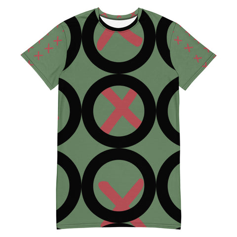 XO T-shirt dress